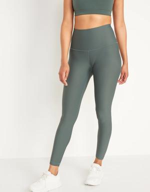 Old Navy Extra High-Waisted PowerSoft 7/8 Leggings green