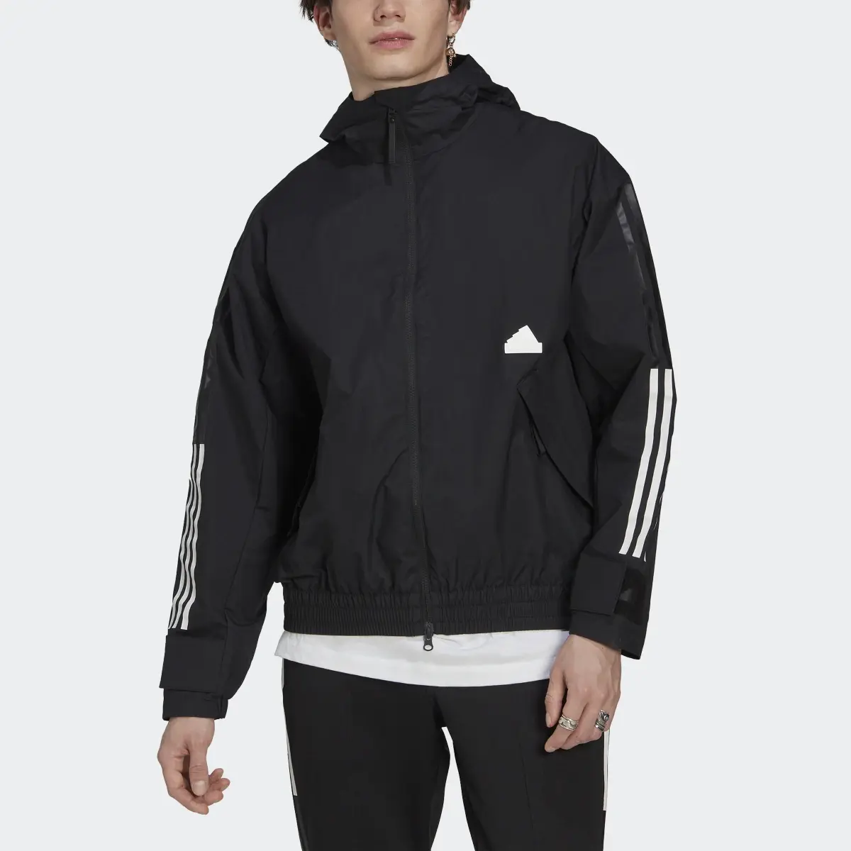 Adidas 3-Stripes Storm Jacket. 1