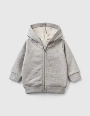 hoodie in organic cotton