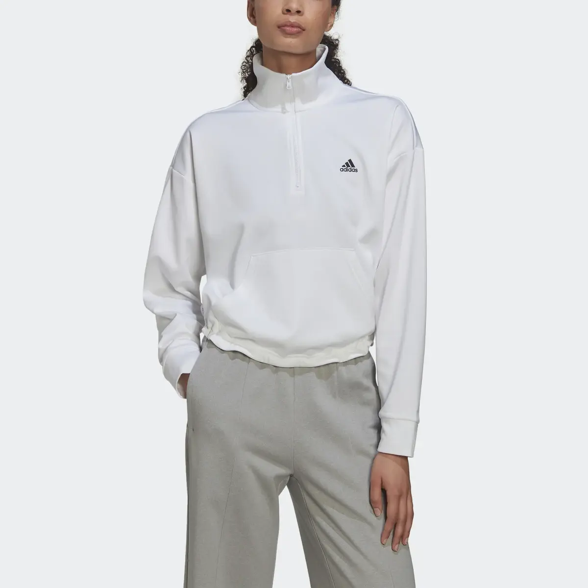 Adidas Half-Zip Track Top. 1