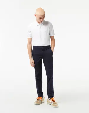 Lacoste Men's Slim Fit Stretch Cotton Chino Trousers