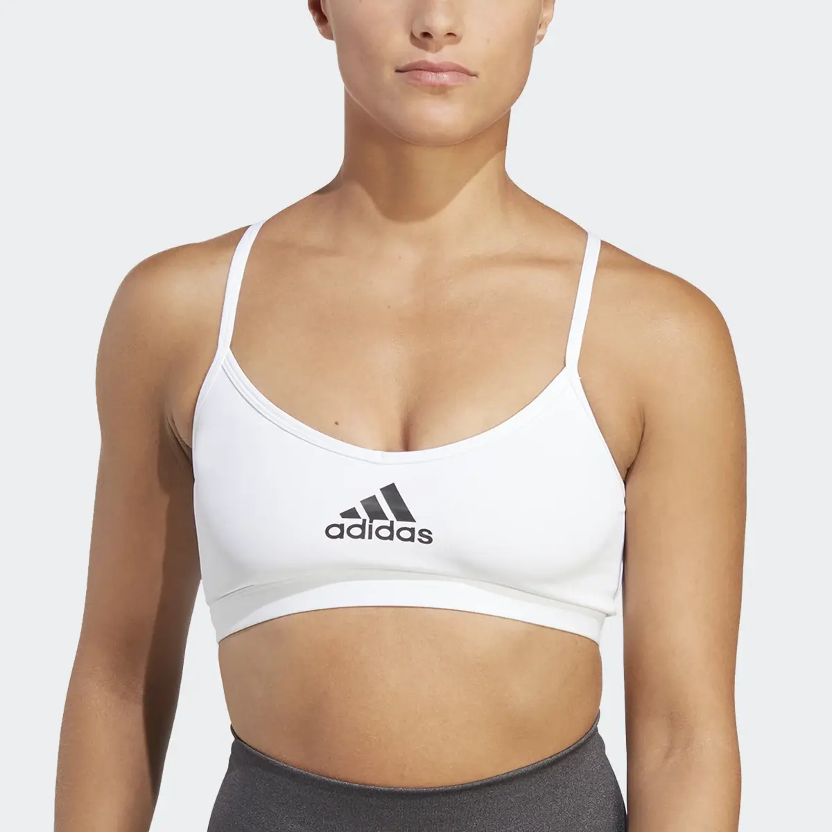 Adidas Brassière de training AeroReact Maintien léger. 1