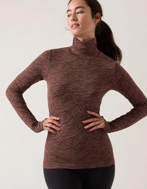 Flurry Seamless Turtleneck beige