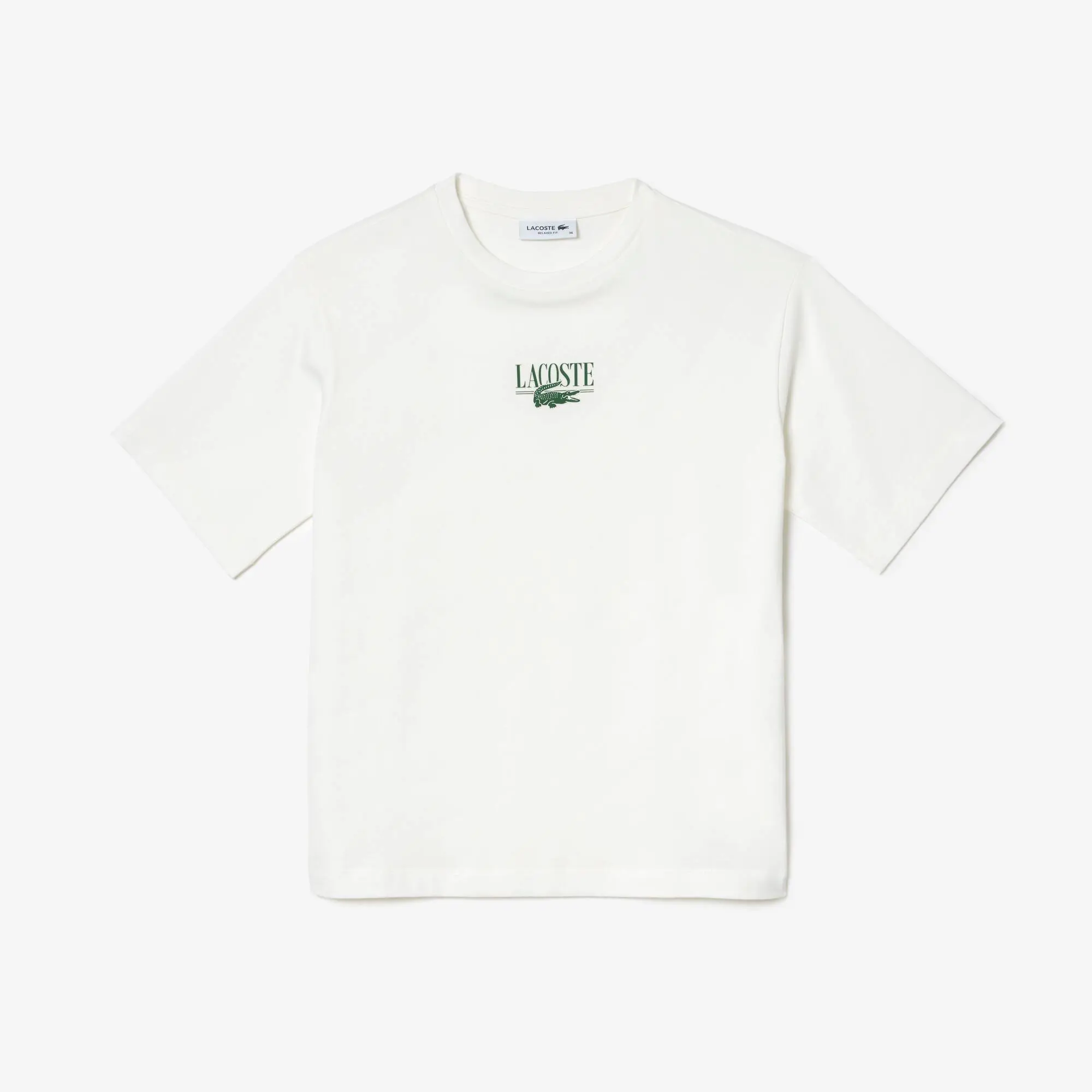 Lacoste T-shirt en jersey de coton imprimé Lacoste. 1