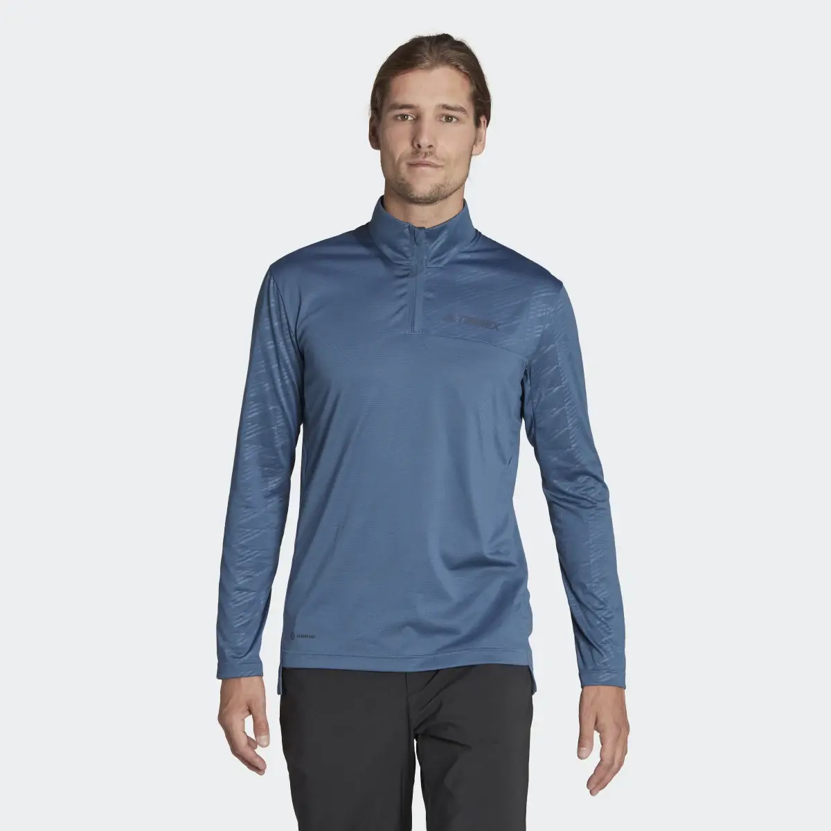 Adidas Terrex Multi Half-Zip Long-Sleeve Top. 2