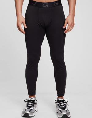 Fit Recycled Run Tights black