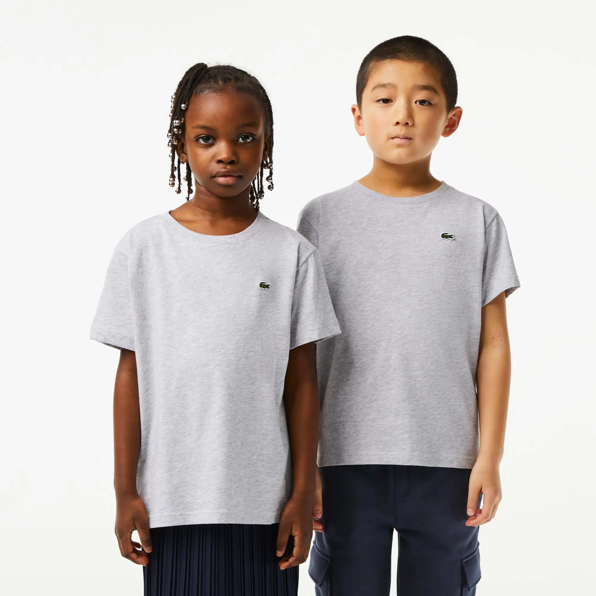 Lacoste Kids' Crew Neck Cotton Jersey T-shirt. 1