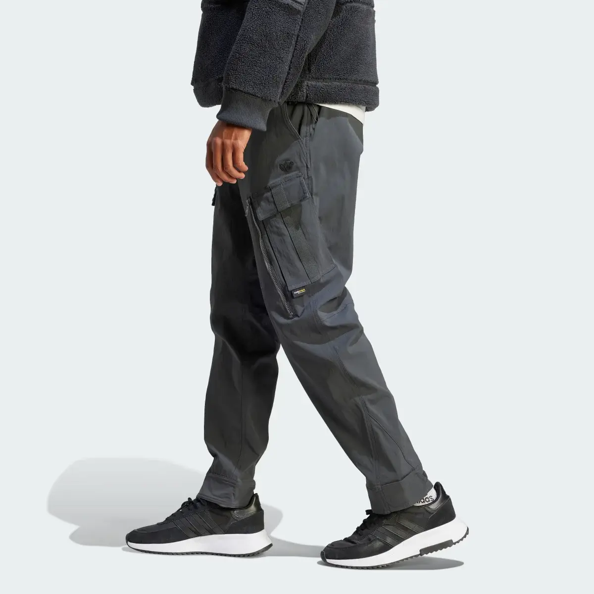 Adidas Blue Version Utility Track Pants. 2