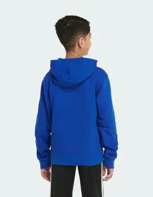 Long Sleeve Essential Fleece Hoodie