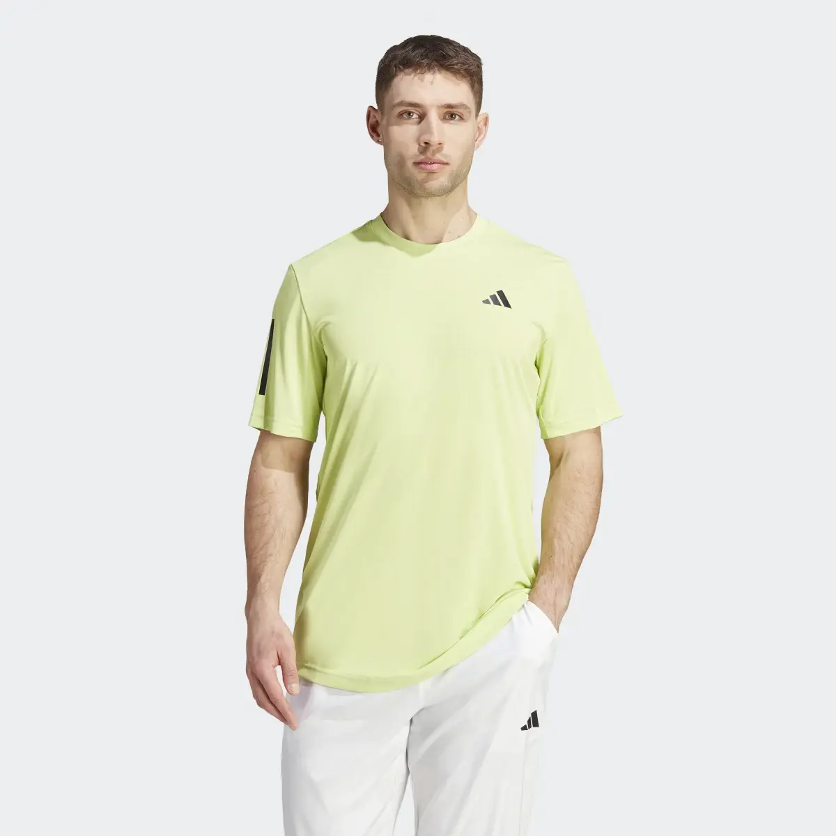 Adidas Club 3-Stripes Tennis Tee. 2