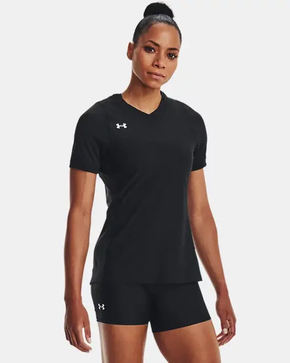 Under Armour Women's UA Volleyball Powerhouse 2.0 Short Sleeve Jersey. 1 Under Armour Women's UA Volleyball Powerhouse 2.0 Short Sleeve Jersey. 1