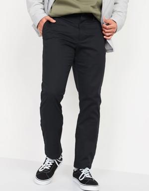 Straight Ultimate Built-In Flex Chino Pants for Men black
