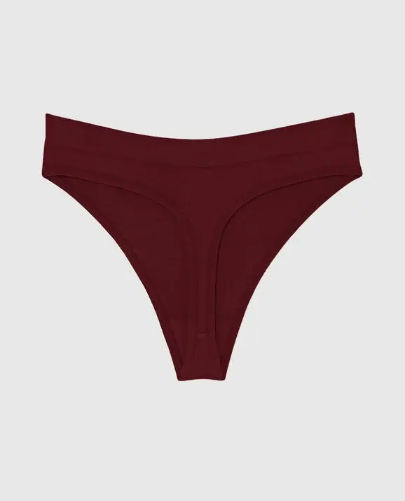 La Senza Ultrasoft Modal High Leg Thong Panty. 2