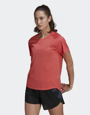 Playera de Running Adizero Parley