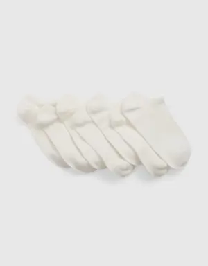 Kids No-Show Socks (7-Pack) white
