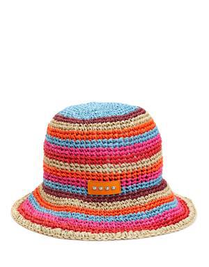 Colorblocked Trok Detaylı Kadın Şapka