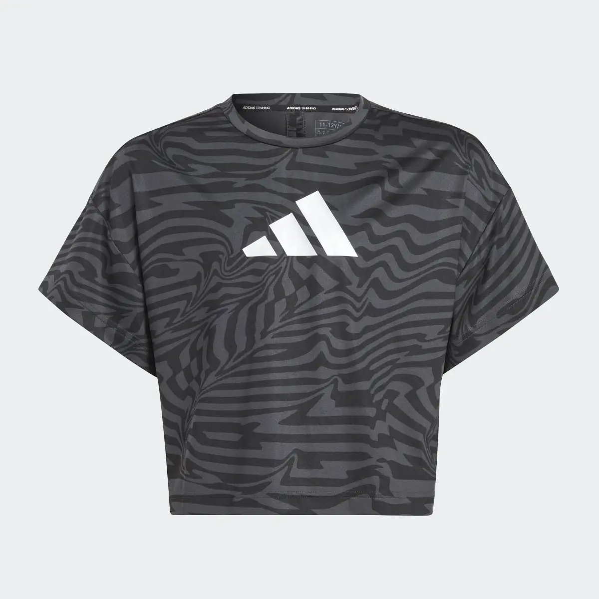 Adidas Camiseta AEROREADY Print (Adolescentes). 1