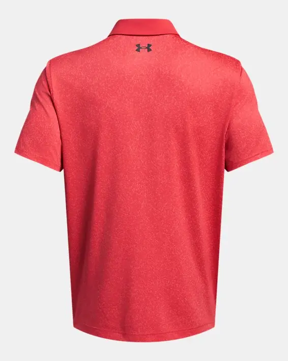 Under Armour Men's UA Playoff 3.0 Coral Jacquard Polo. 2