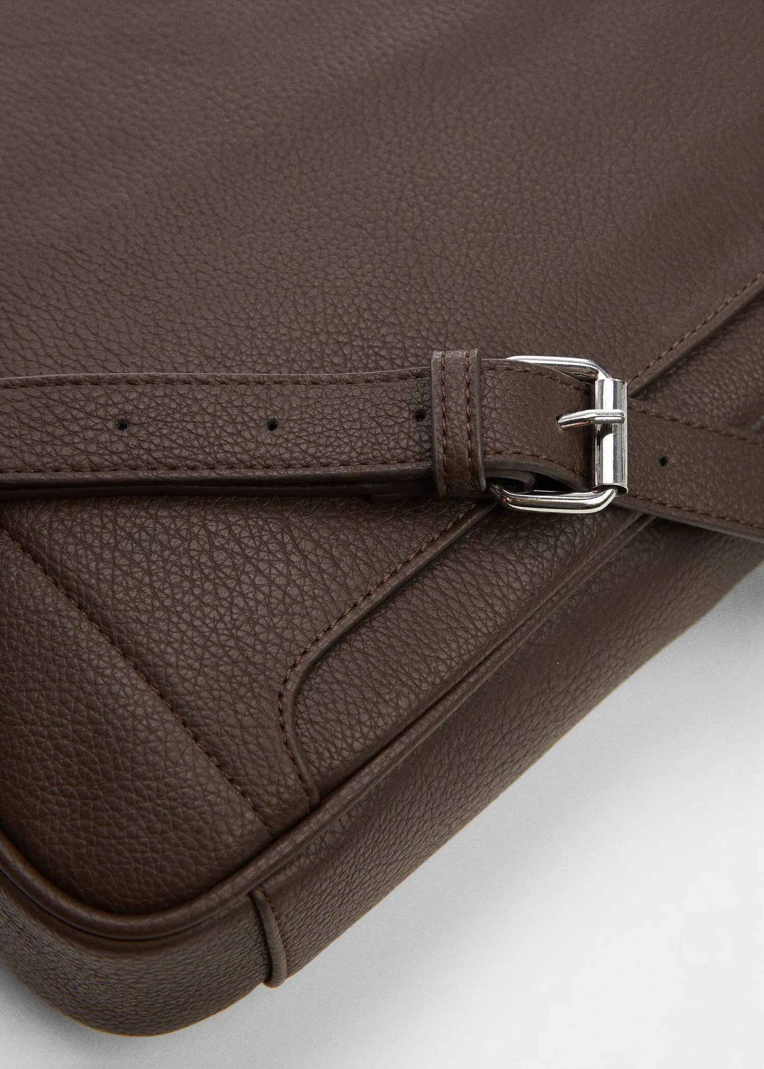 Mango Leather-effect briefcase. 2