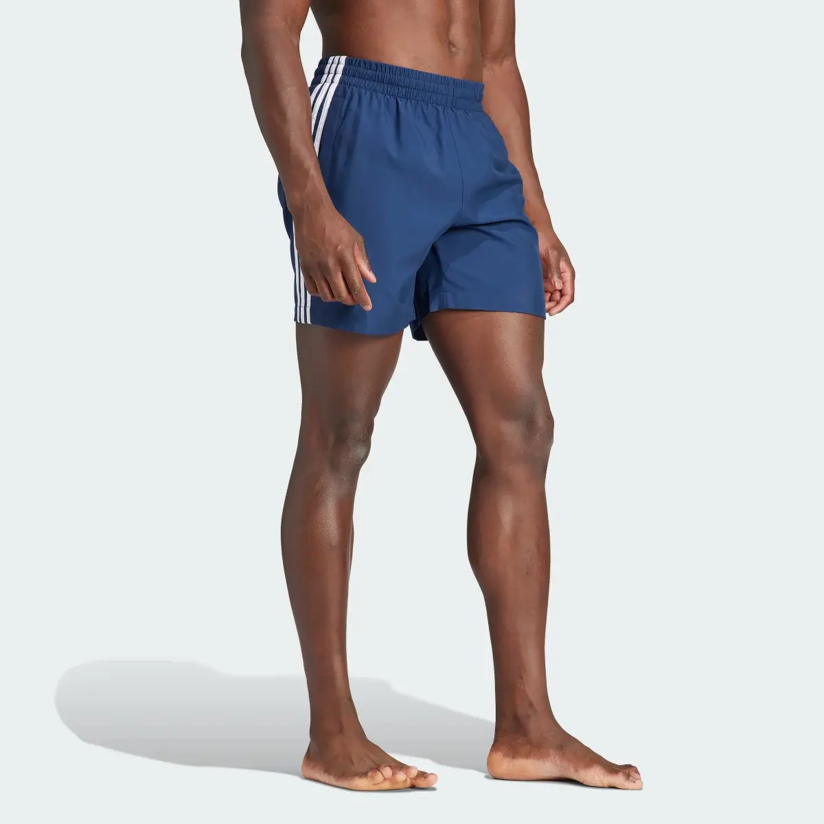 Adidas Originals Adicolor 3-Stripes Swim Shorts. 3