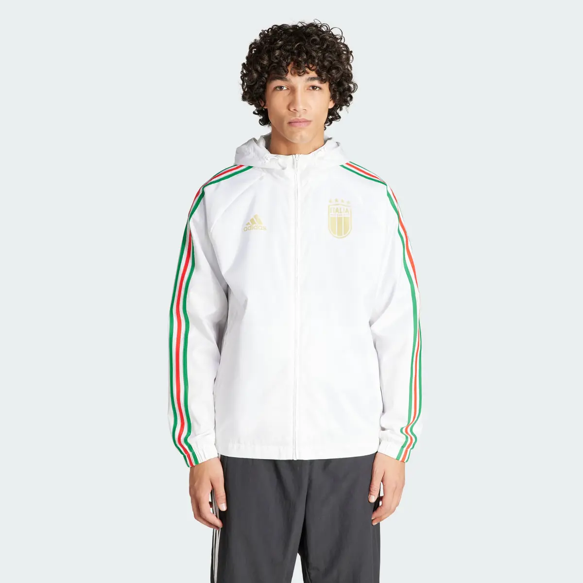 Adidas Coupe-vent Italie DNA. 2