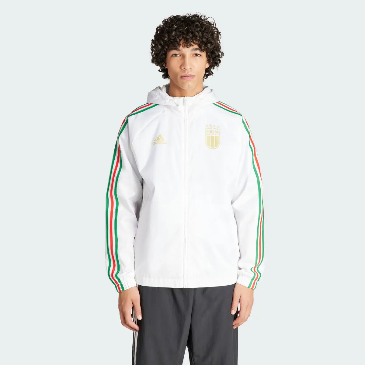 Adidas Italy DNA Windbreaker. 2