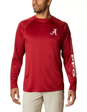 Men's Collegiate PFG Terminal Tackle™ Long Sleeve Shirt - Tall - Alabama