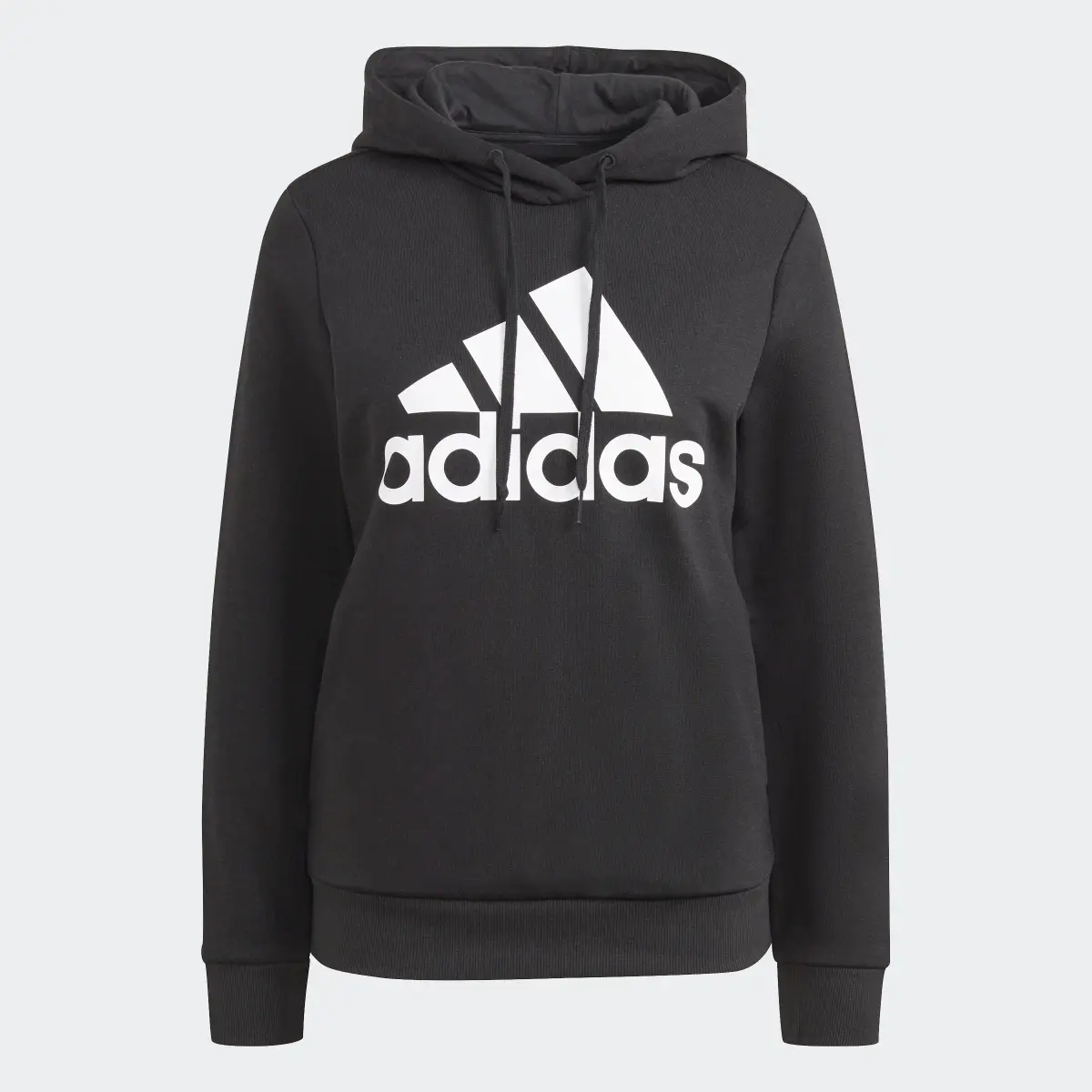 Adidas Essentials Logo Fleece Hoodie. 1