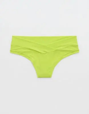 American Eagle SMOOTHEZ Everyday Crossover Thong Underwear. 1