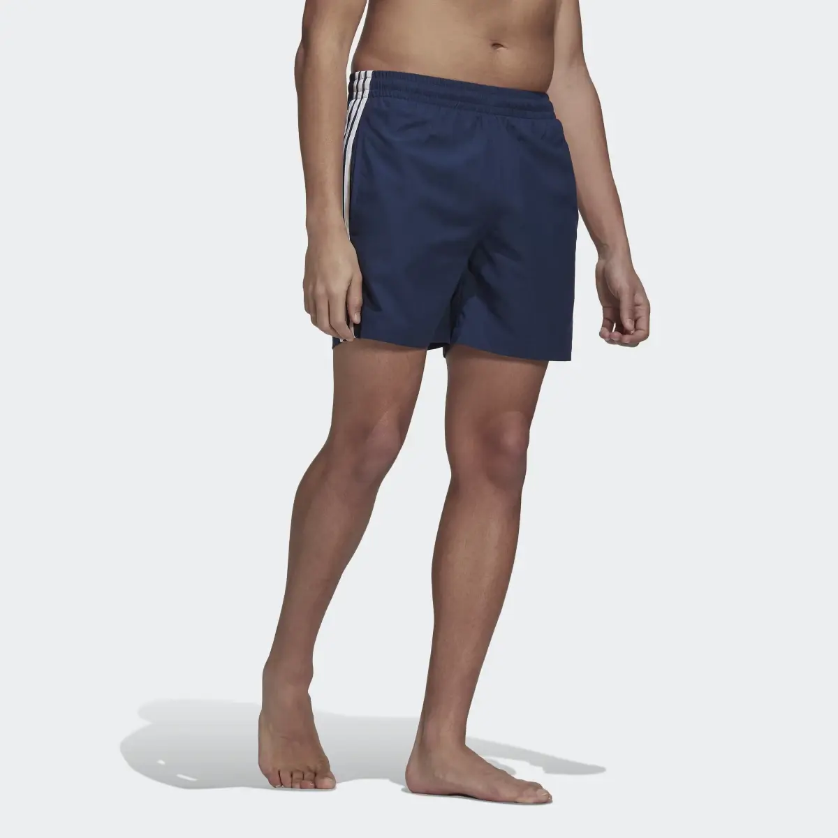 Adidas Adicolor Classics 3-Stripes Swim Shorts. 3