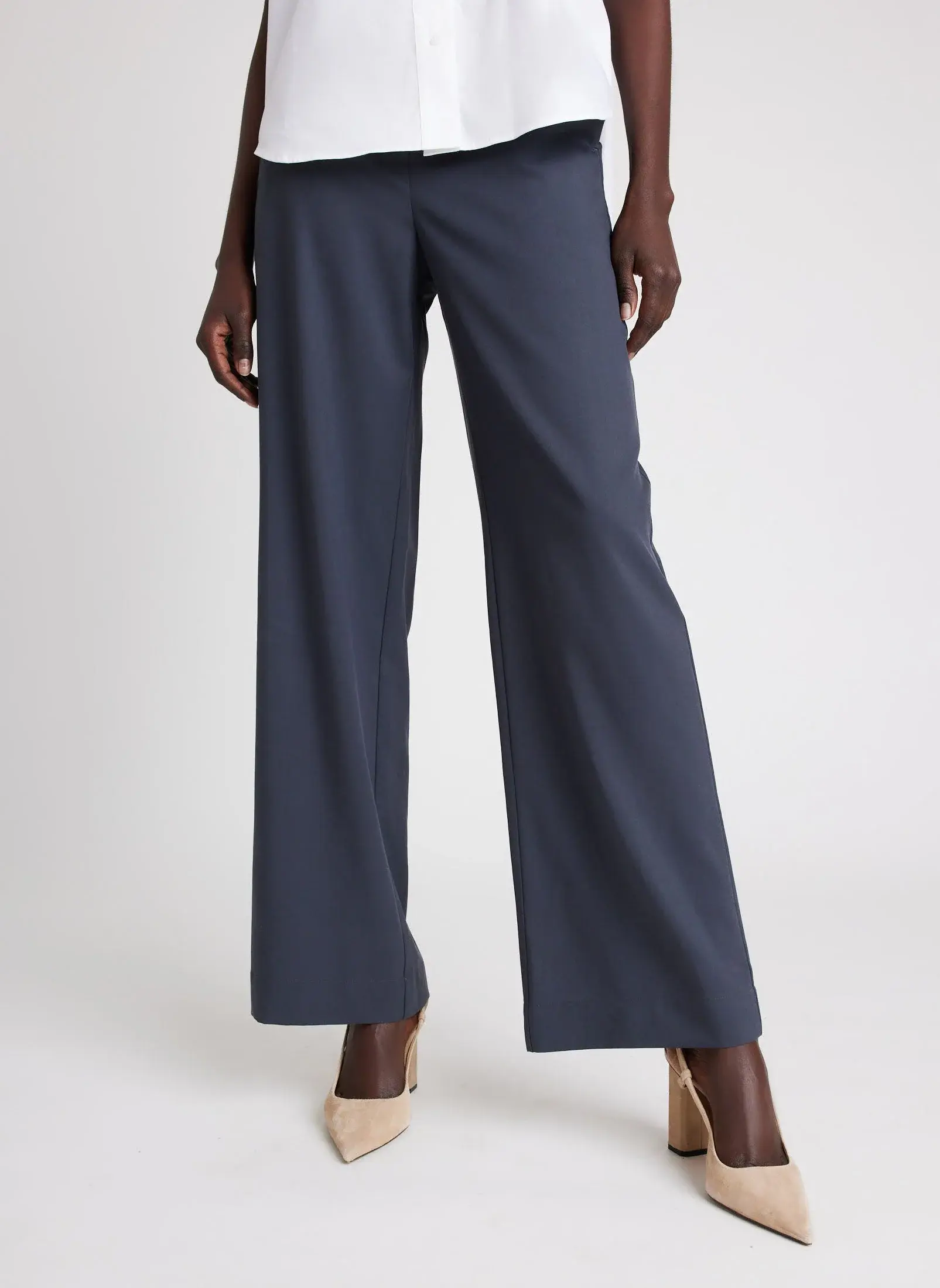 Kit And Ace Sublime Wide Leg Trousers. 1