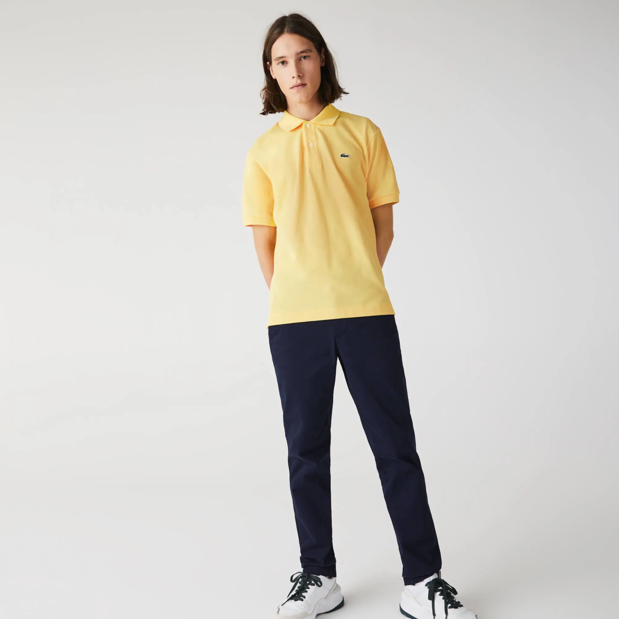 Lacoste Men's Original L.12.12 Petit Piqué Cotton Polo. 1 Lacoste Men's Original L.12.12 Petit Piqué Cotton Polo. 1