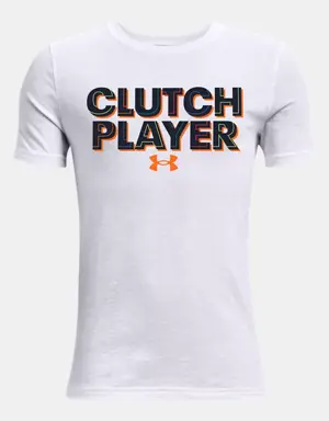 Boys' UA Clutch Player Short Sleeve