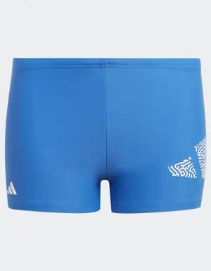 Adidas Short da nuoto 3 Bar Logo