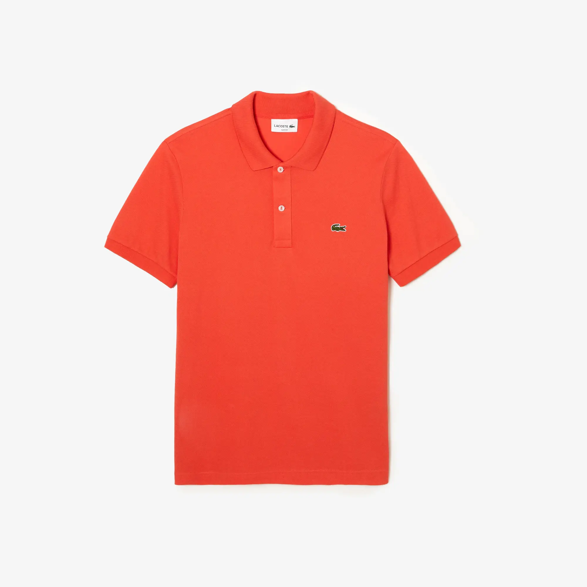 Lacoste Men's Original L.12.12 Slim Fit Petit Piqué Cotton Polo. 2 Lacoste Men's Original L.12.12 Slim Fit Petit Piqué Cotton Polo. 2