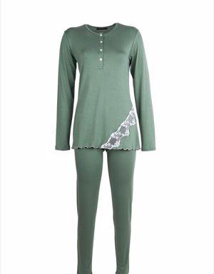 59522 Yeşil Pijama Takımı