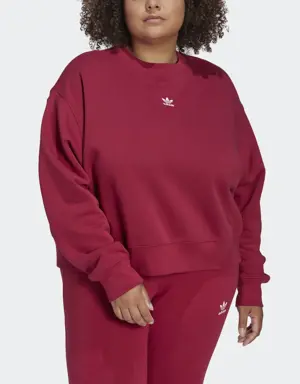 Adicolor Essentials Crew Sweatshirt (Plus Size)