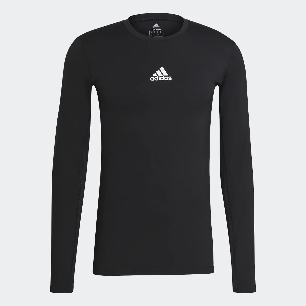 Adidas Compression Long-Sleeve Top. 1