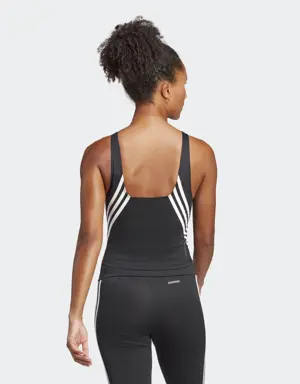 Adidas Train Icons 3-Stripes Tank Top. 3 Adidas Train Icons 3-Stripes Tank Top. 3