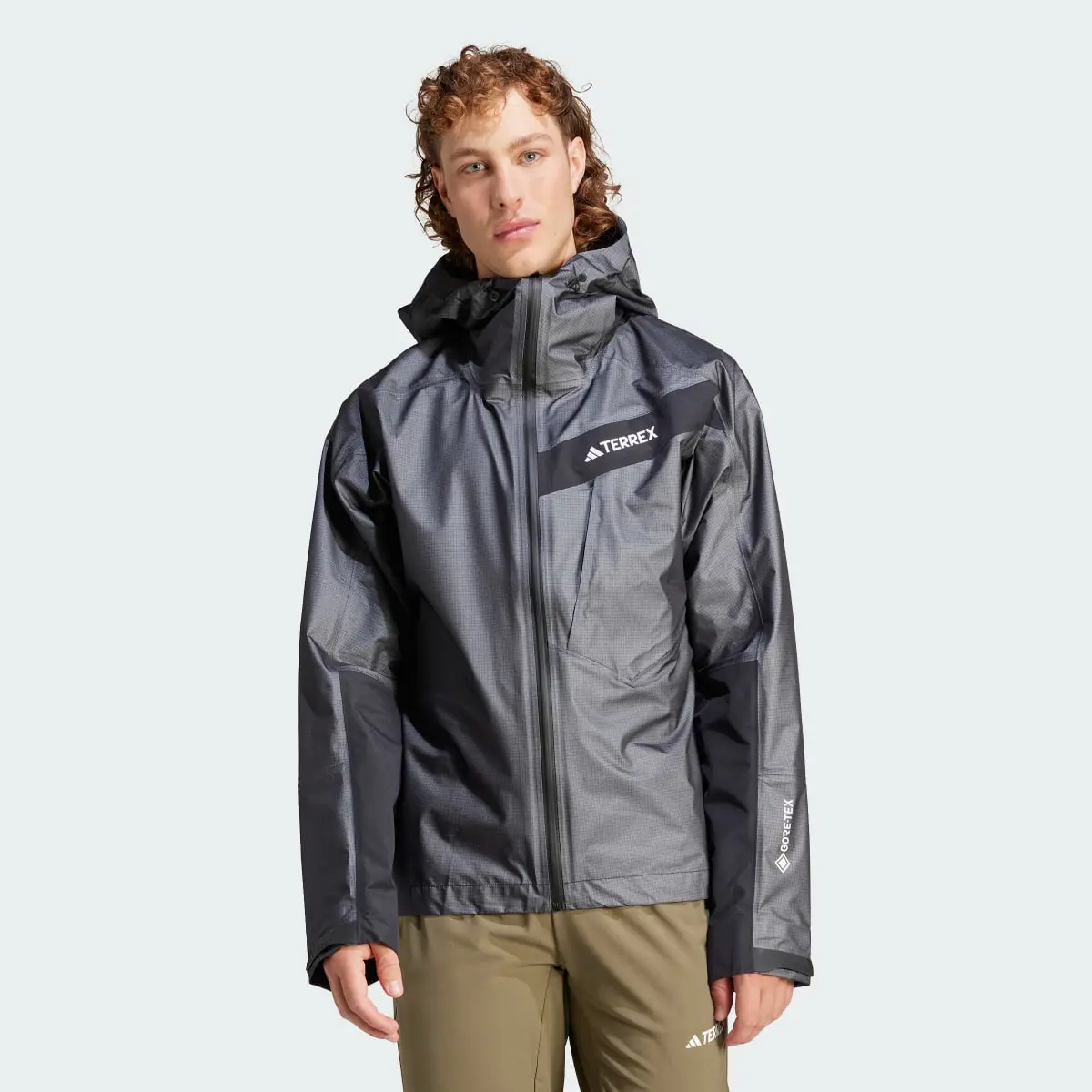 Adidas Terrex Techrock Light Gore-Tex Active Jacket. 2