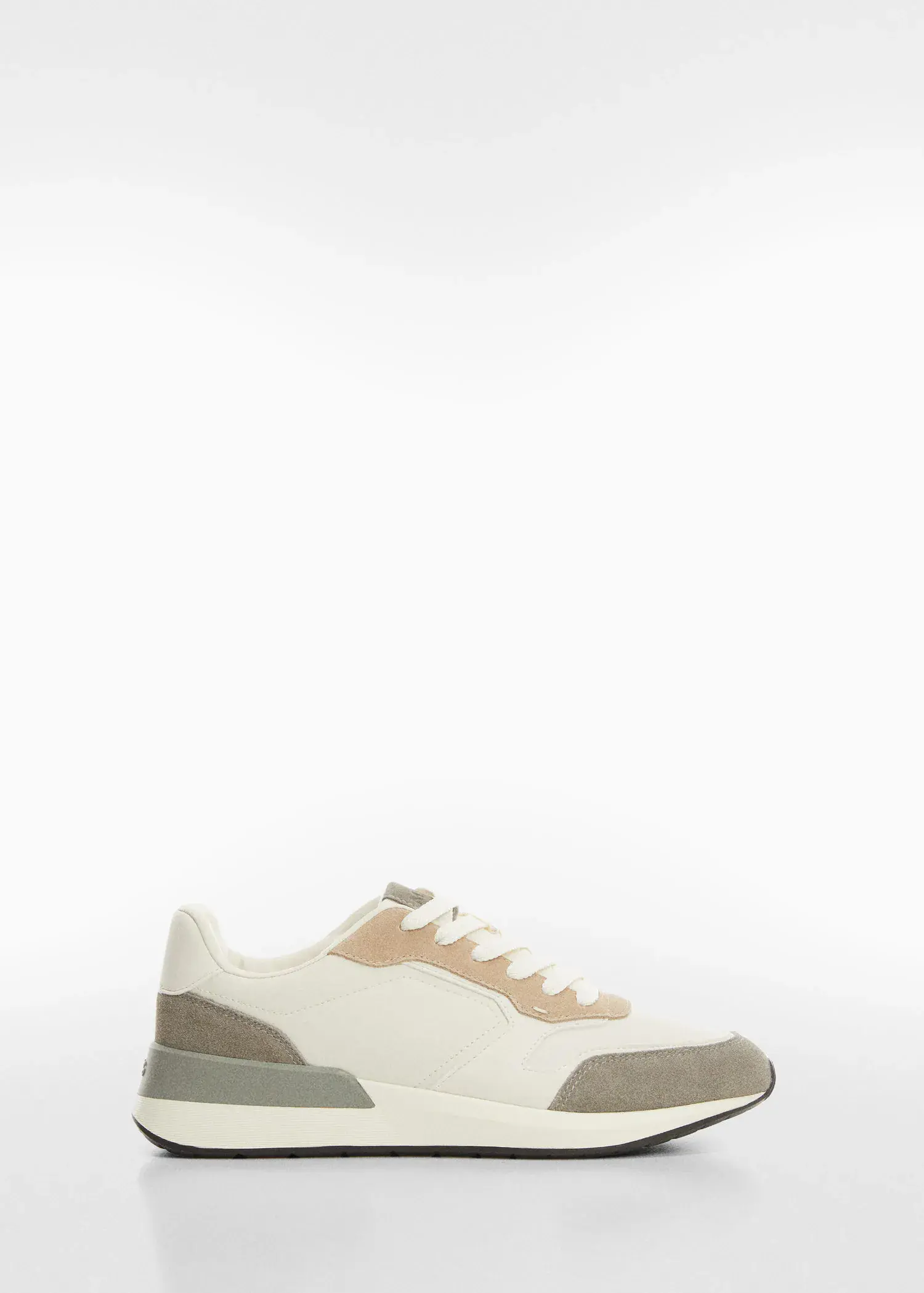 Mango Sneakers mit kontrastierenden Lederdetails. 1
