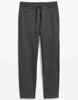 Tapered Straight Sweatpants gray
