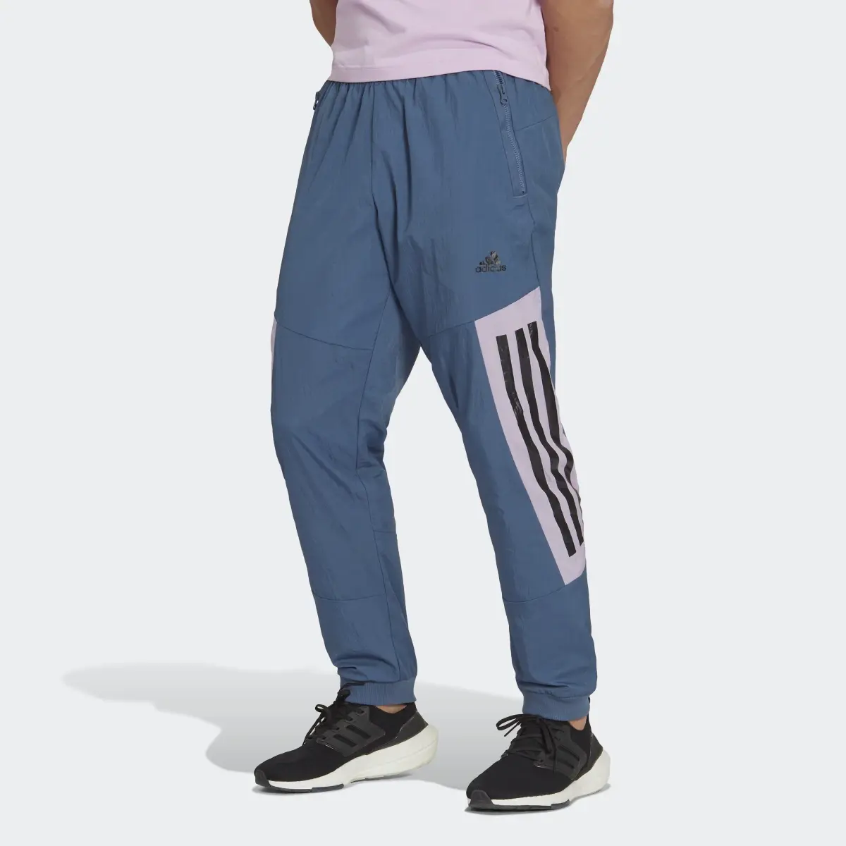 Adidas Future Icons 3-Stripes Woven Tracksuit Bottoms. 1