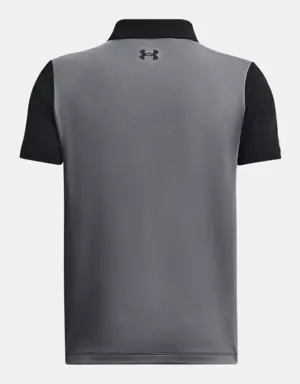 Boys' UA Performance Colorblock Polo