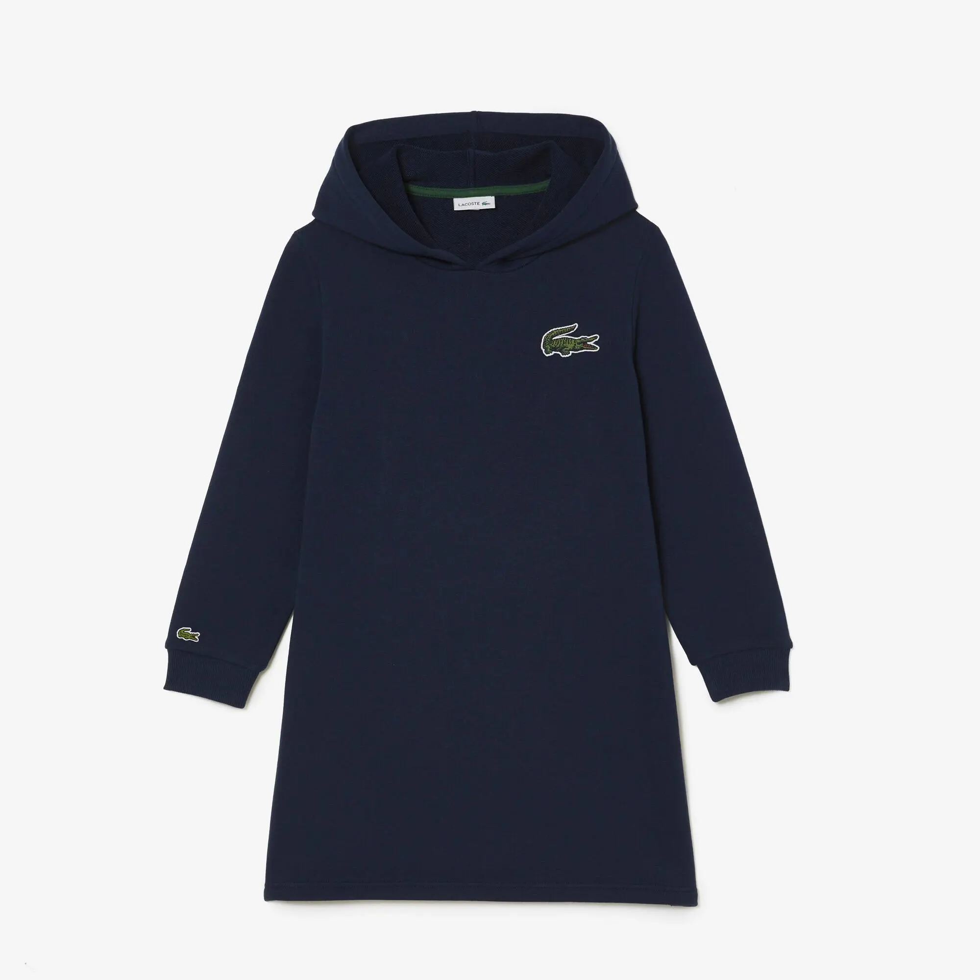 Lacoste Vestito in felpa di cotone con cappuccio. 2