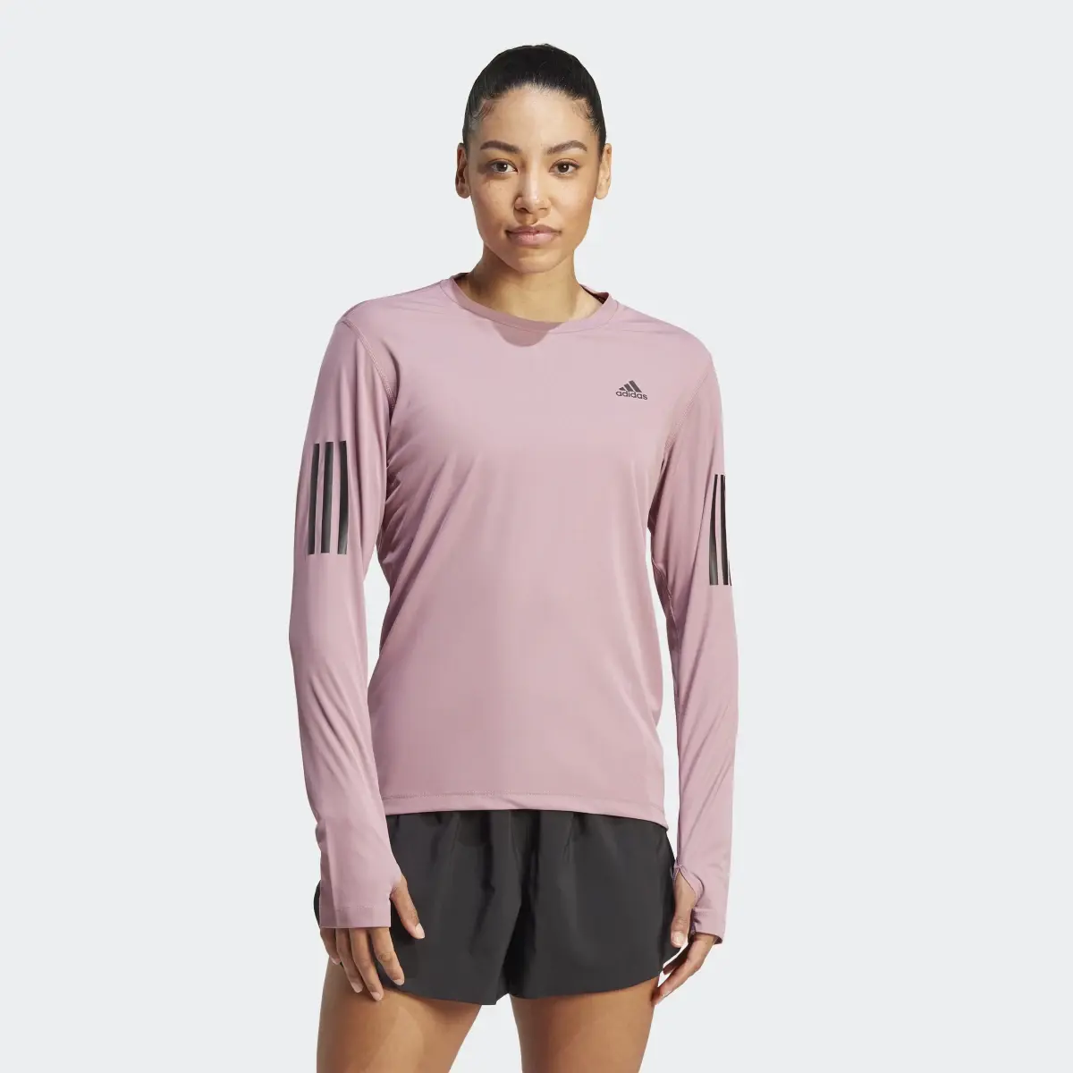 Adidas Own the Run Long Sleeve Tee. 2