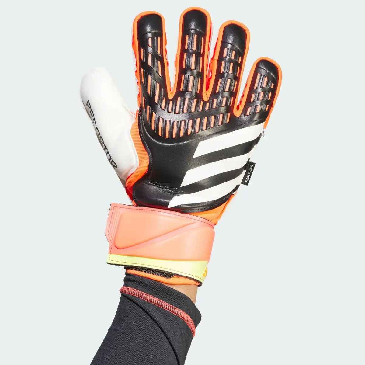 Adidas Predator Match Fingersave Goalkeeper Gloves. 2
