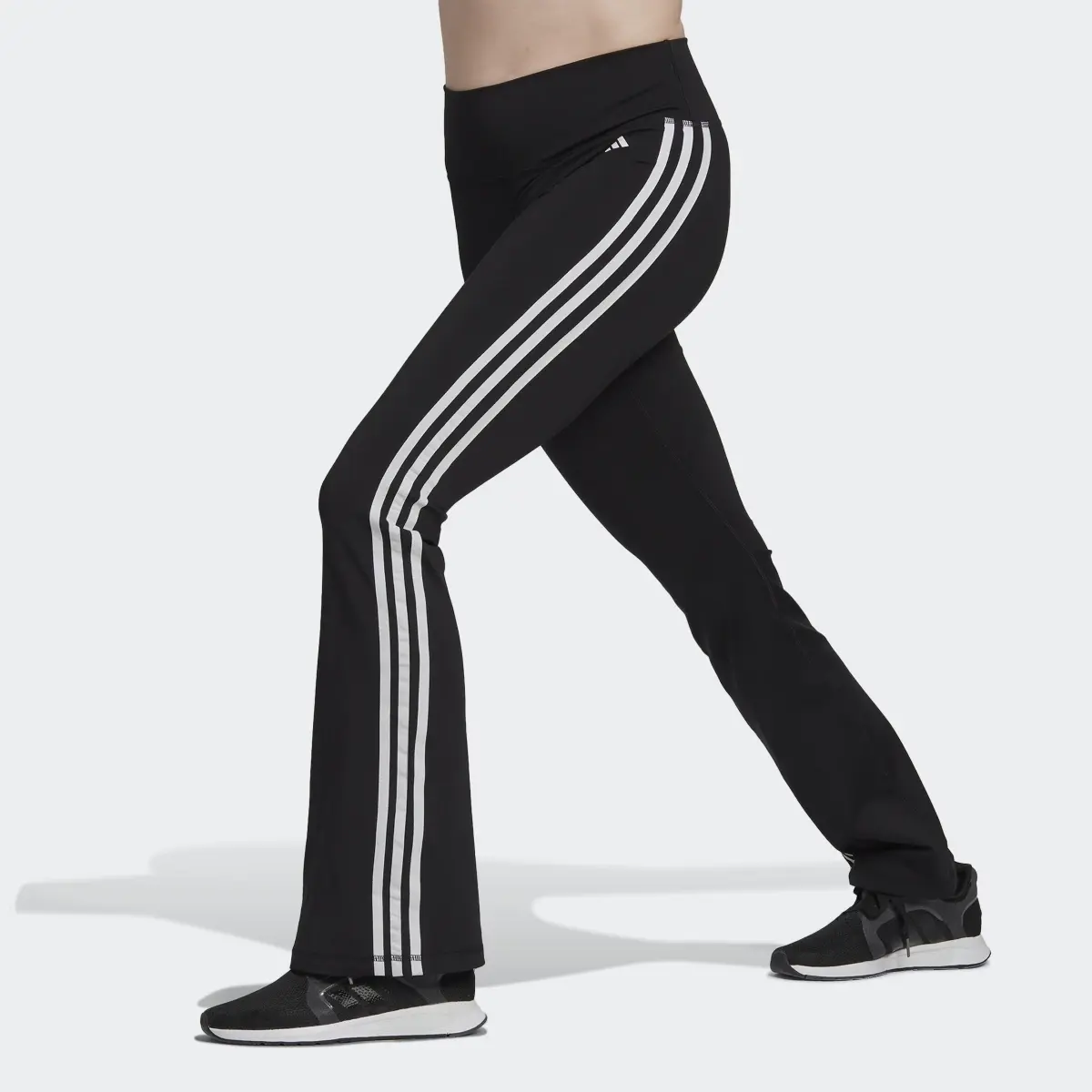 Adidas Training Essentials Flared Leggings. 1
