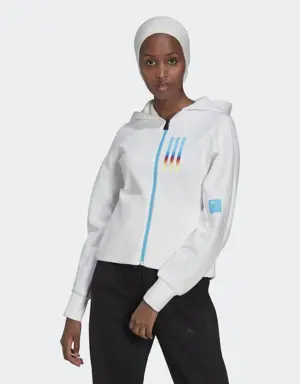 Mission Victory Slim Fit Full-Zip Hoodie