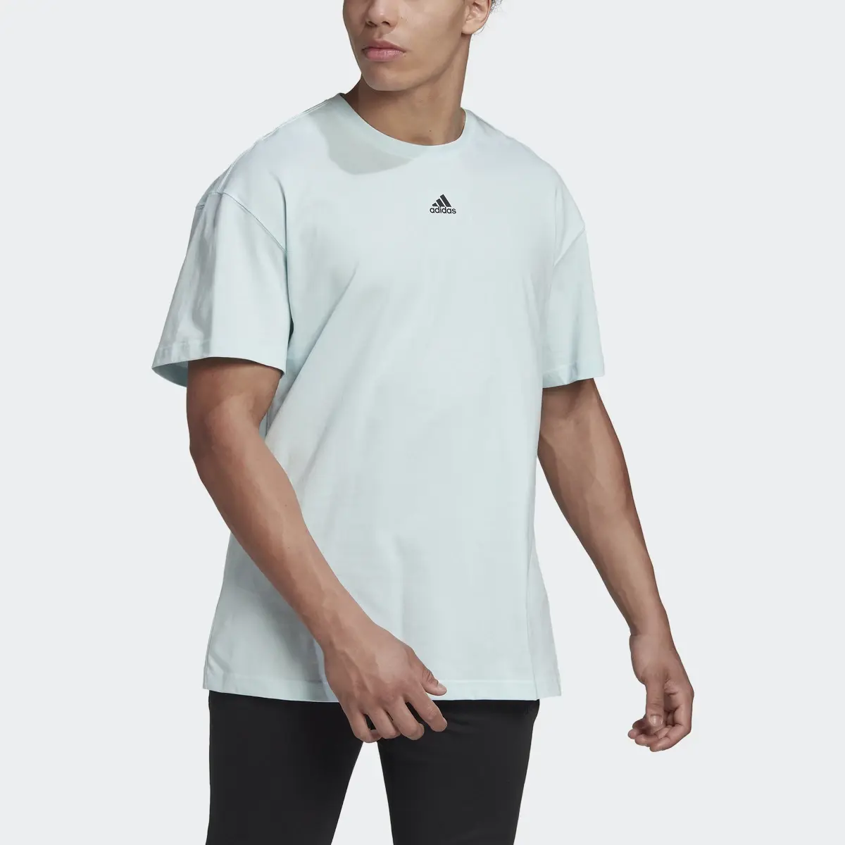 Adidas Essentials FeelVivid Drop Shoulder Tee. 1